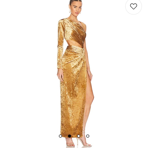 Ronny kobo lorinna dress in butterscotch - Picture 2 of 9